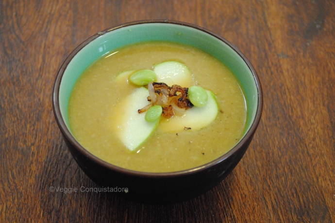 Chilled Lima Bean Soup